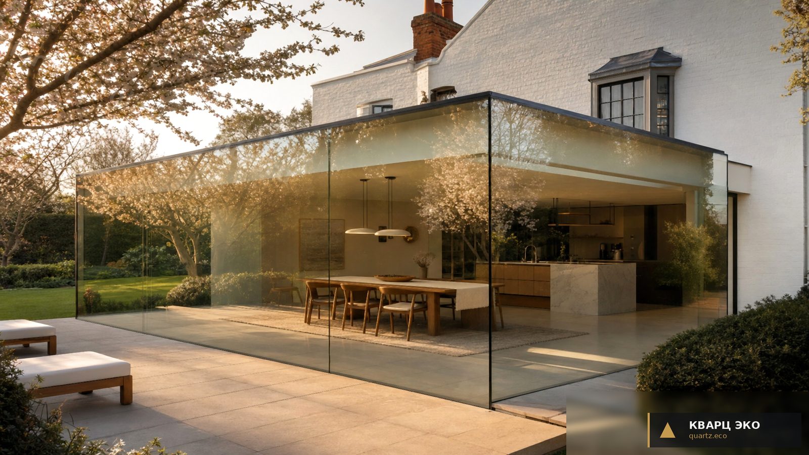 Pristroiki Ext 01 Mirror Brick House —  · КВАРЦ ЭКО