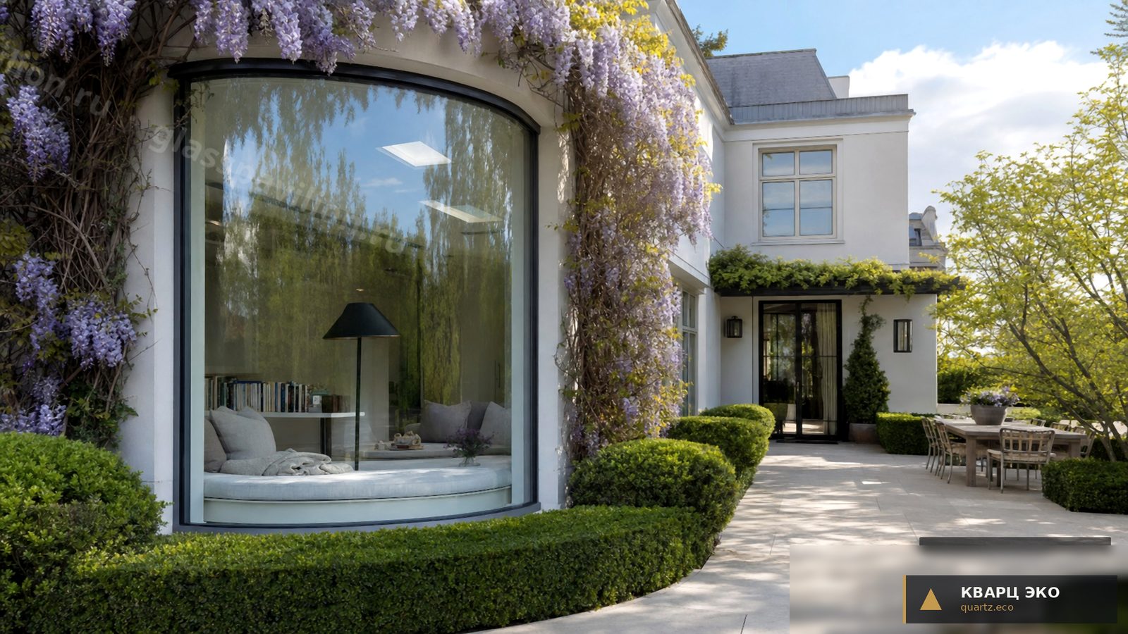 Pristroiki Ext 06 Curved Glass —  · КВАРЦ ЭКО