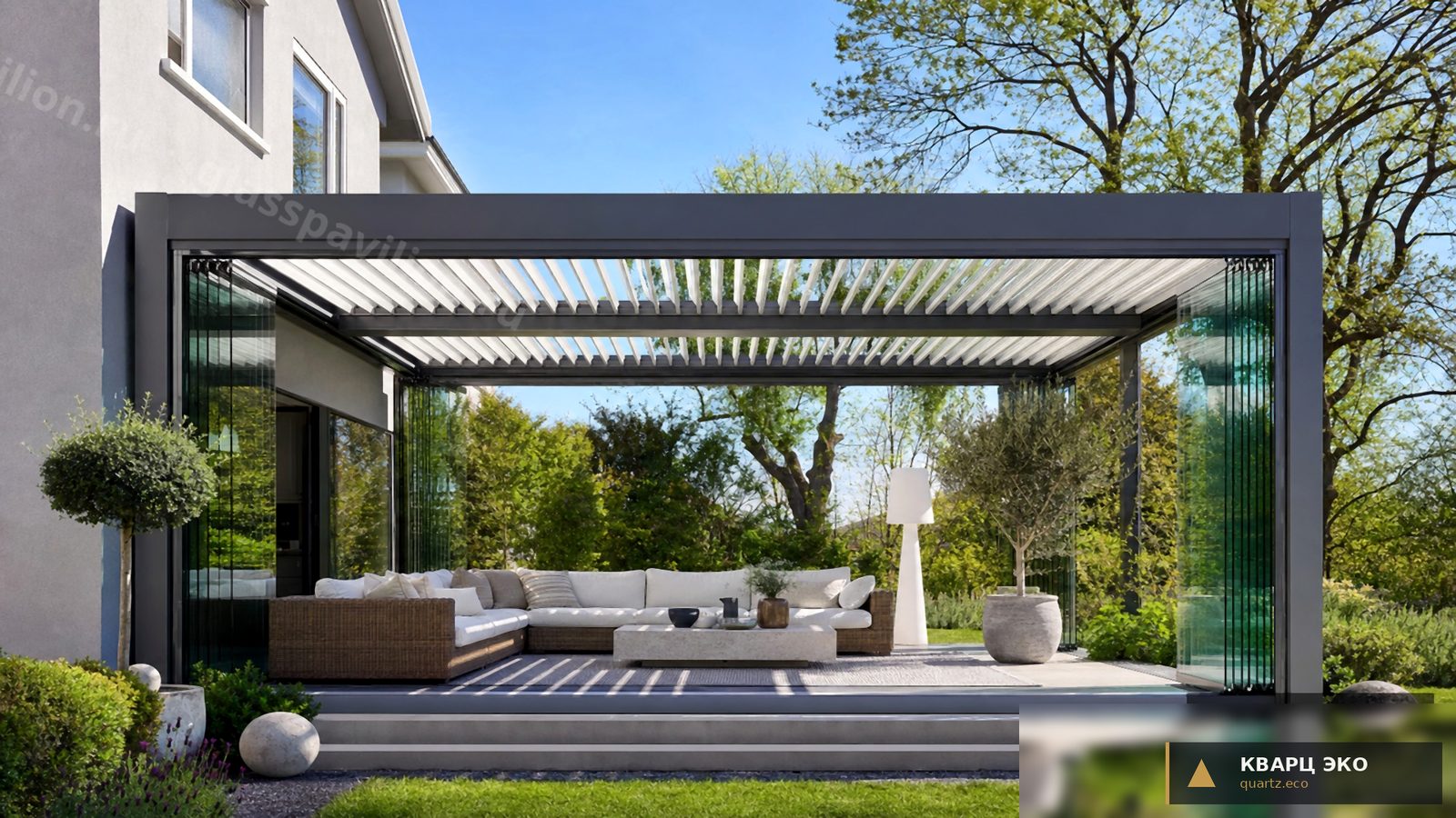 Pristroiki Ext 14 Bioclimatic Pergola —  · КВАРЦ ЭКО